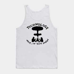 Mindful Solutionism - The quest for Fire - Illustrated Lyrics - Aesop Rock Tank Top